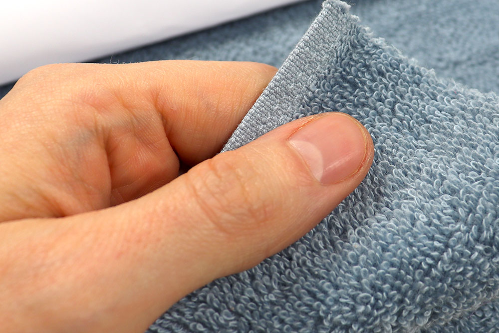 Frottee deluxe - gesäumt