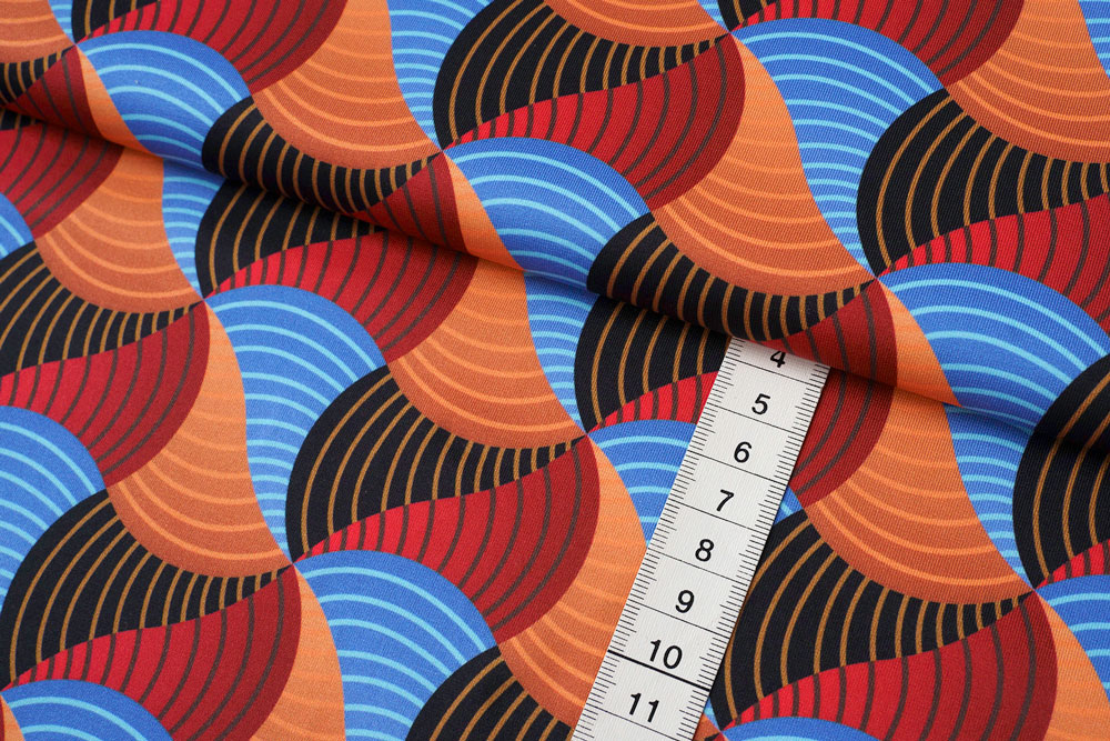 Albstoffe - Performance - Waves - Black