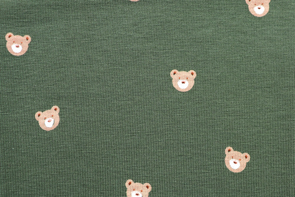 Baumwolljersey - Mini-Teddys