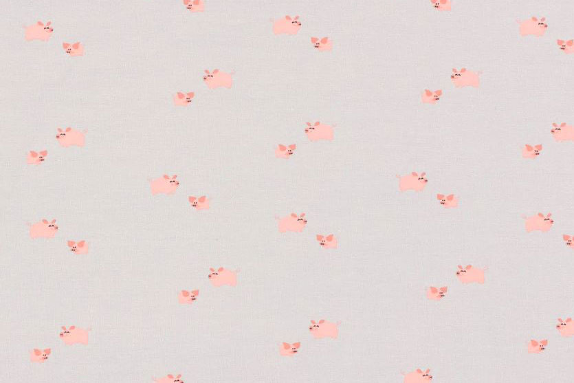 Baumwolljersey - Schweinchen