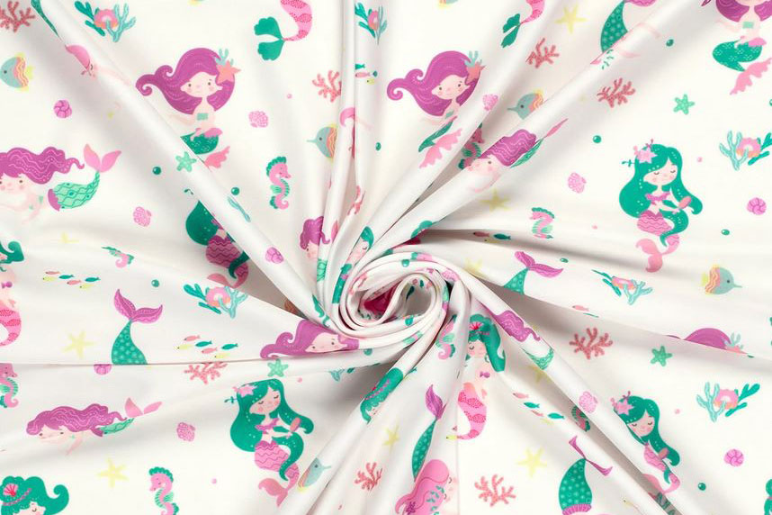 Badeanzugstoff Recycling - Meerjungfrau