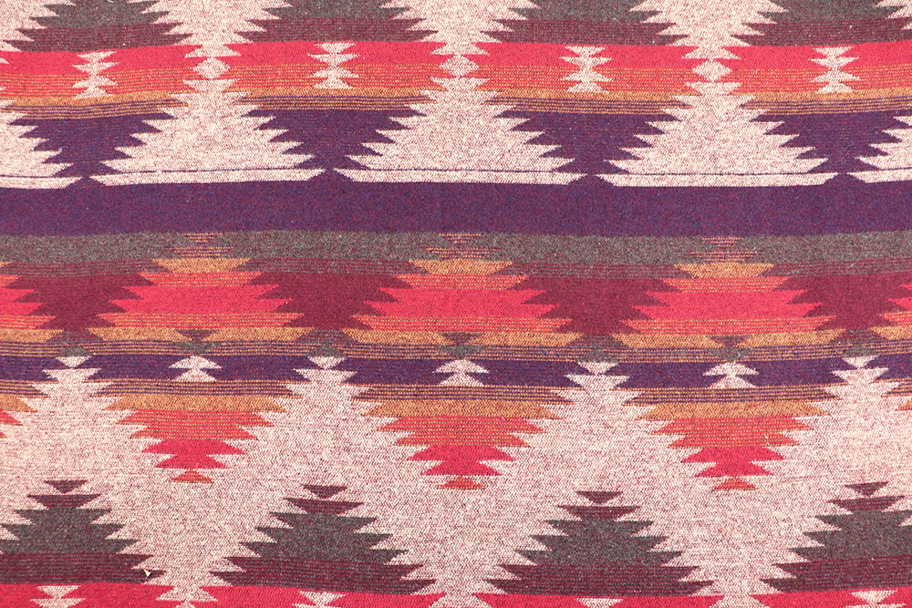 Poncho-Stoff Premium - Rot