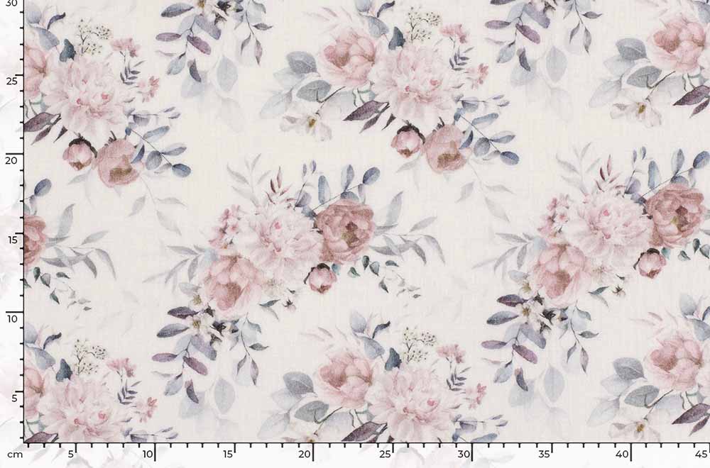 Musselin Digital - Rosenträume