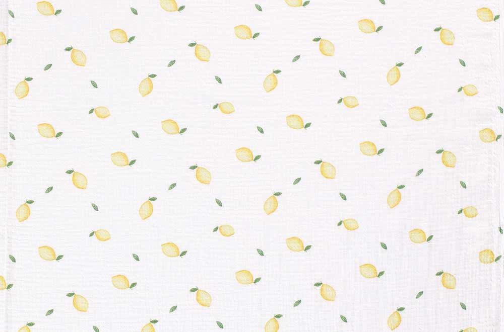 Musselin Digital - Zitronen