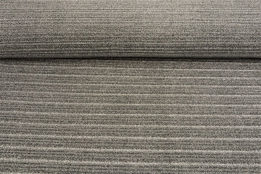 Lurex-Plissee - Glamour - Silber