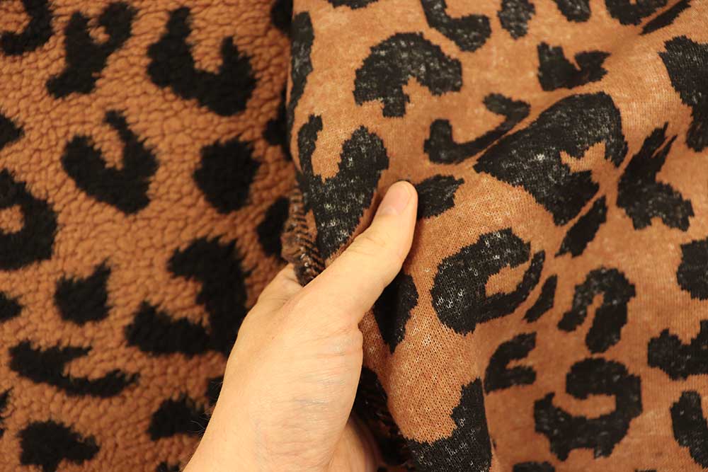 Sherpa Fleece - Premium Leo - Hellbraun