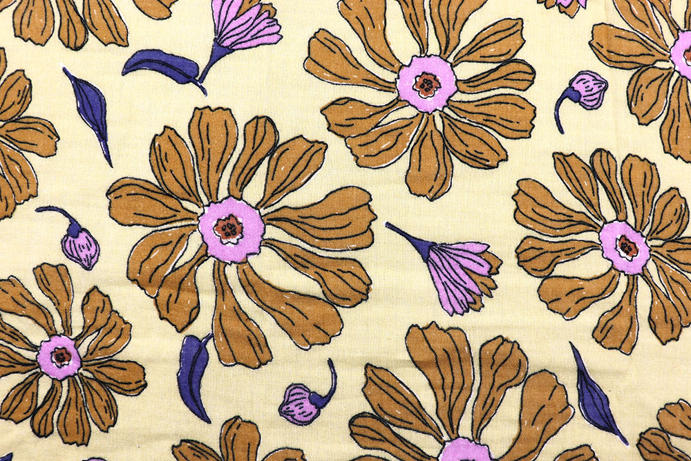 Musselin - Big Flowers