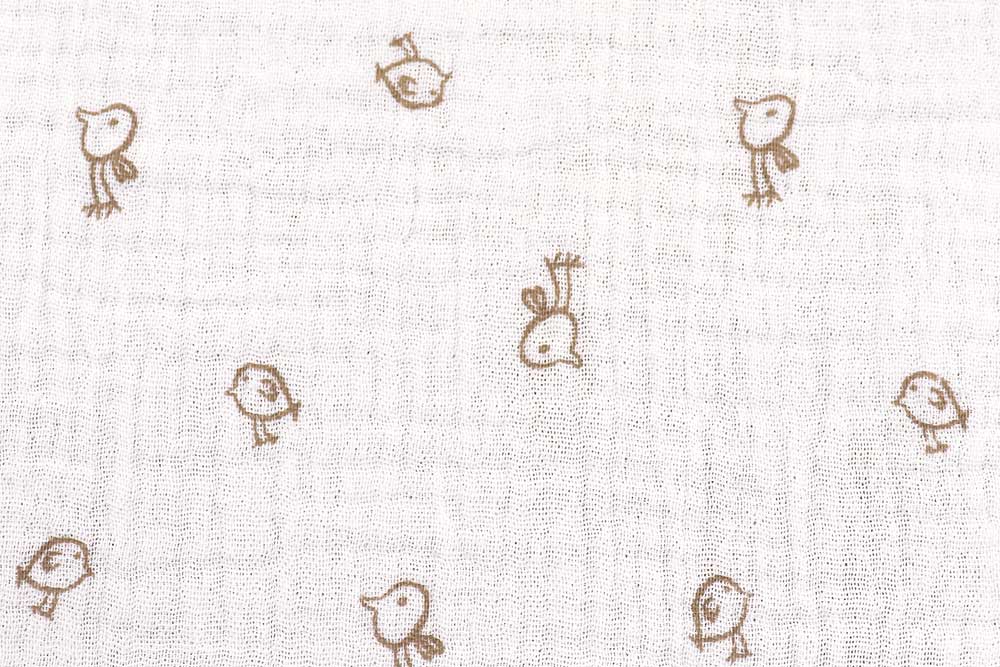 Musselin - Birdy - Off White