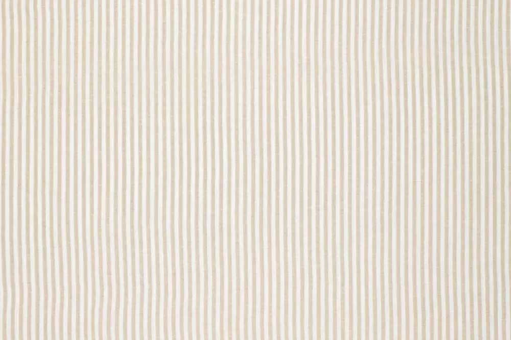 Leinen-Look - Luftige Streifen - Beige