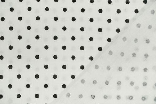 Musselin - Polka Blanc