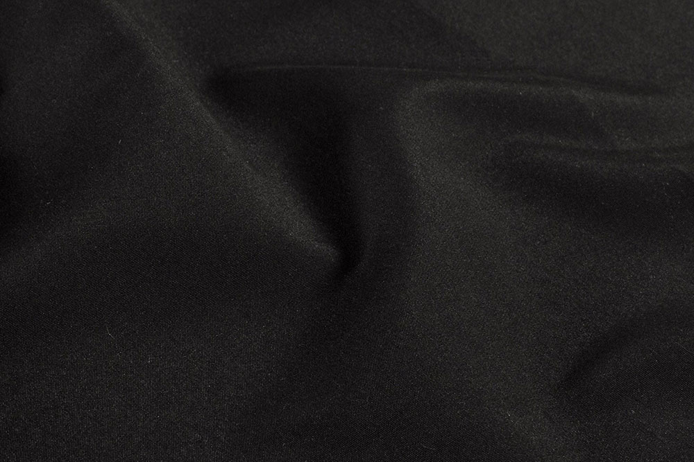 Badehosen Stoff - Uni - Schwarz