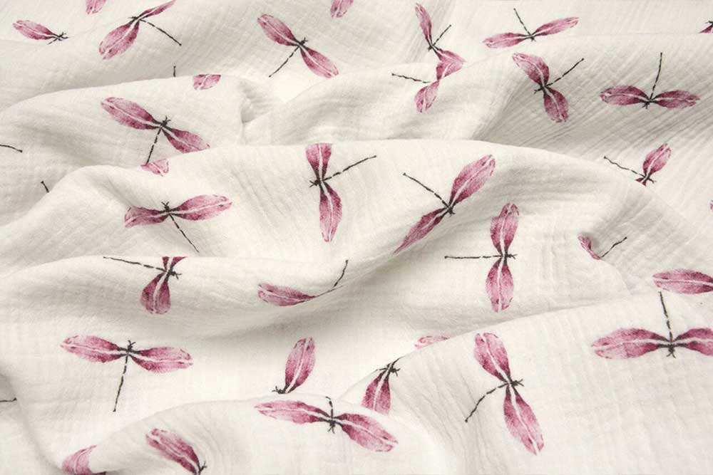 Musselin - Libellenflug