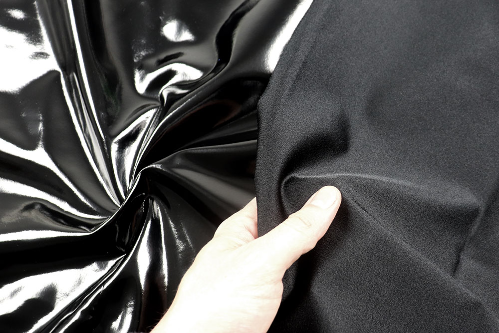 Lack-Lycra - Schwarz
