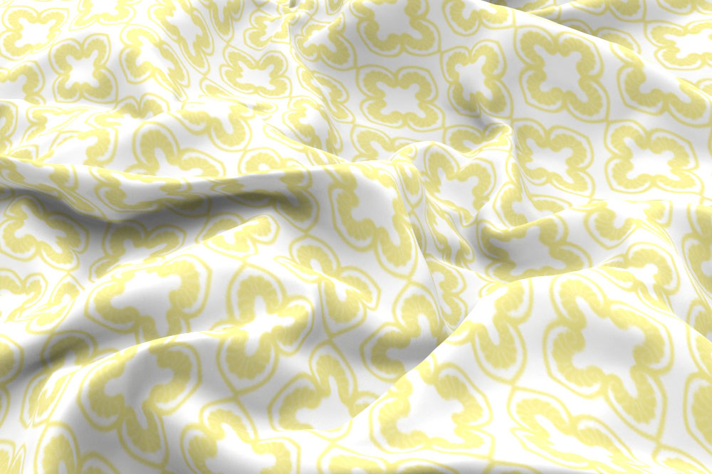 Blackout - permanent schwer entflammbar - Barock-Garten II