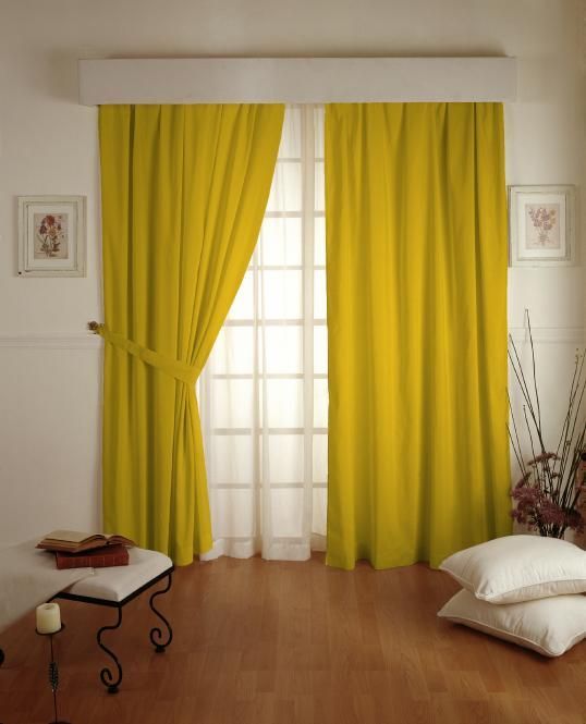 Blackout Stoff - Gelb - 1,0 Meter