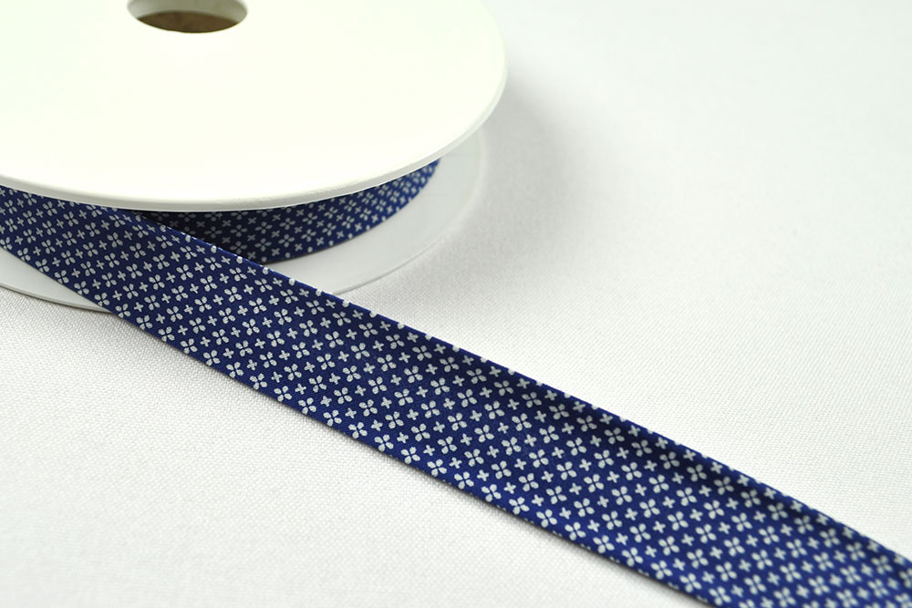 Schrägband - Mini-Blüten - 2/4 cm breit - Meterware