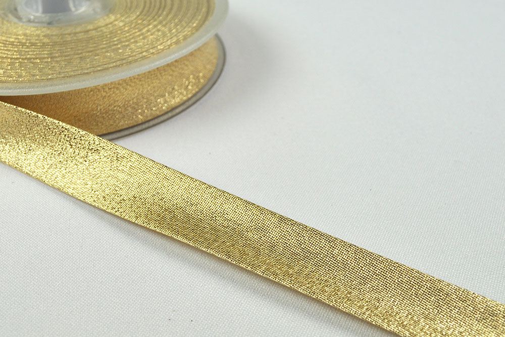 Glitzer-Schrägband - 2/4 cm breit - Meterware