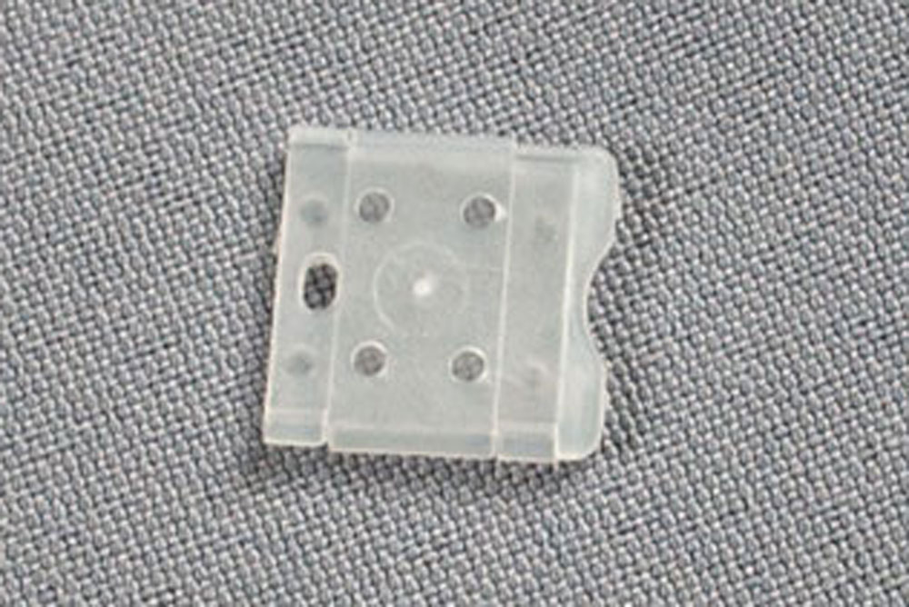 Schutzkappe für Stäbchenband - 7 mm - 10 Stück - Transparent