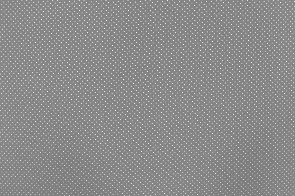 Patchwork-Stoff Léger - Small Dots - Hellgrau/Weiß