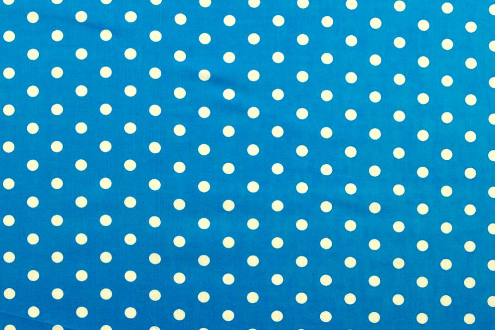 Baumwolle Popeline - große Tupfen