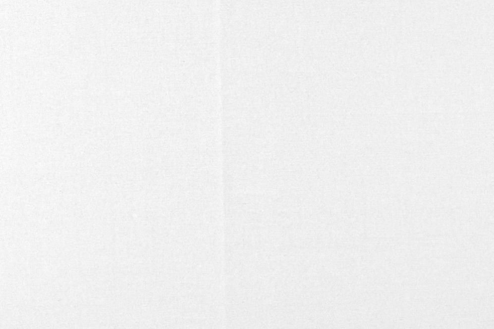 Baumwollstoff Popeline - Uni - Weiß - 2,0 Meter