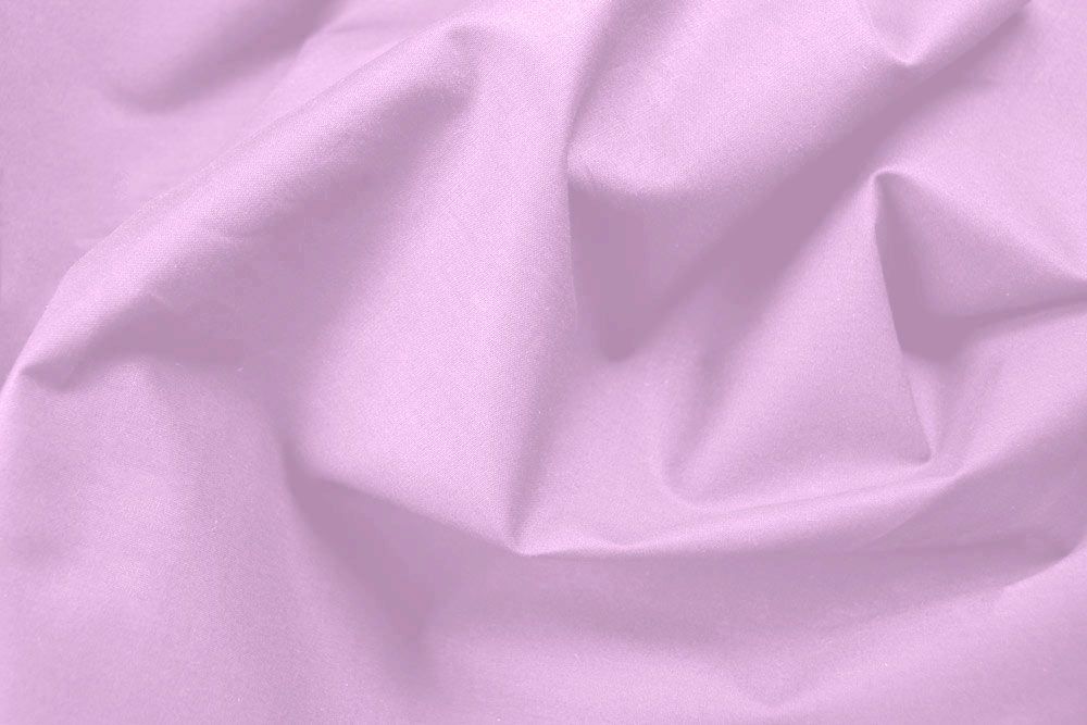 Baumwollstoff deluxe - 280 cm - uni - Flieder - 2,0 Meter