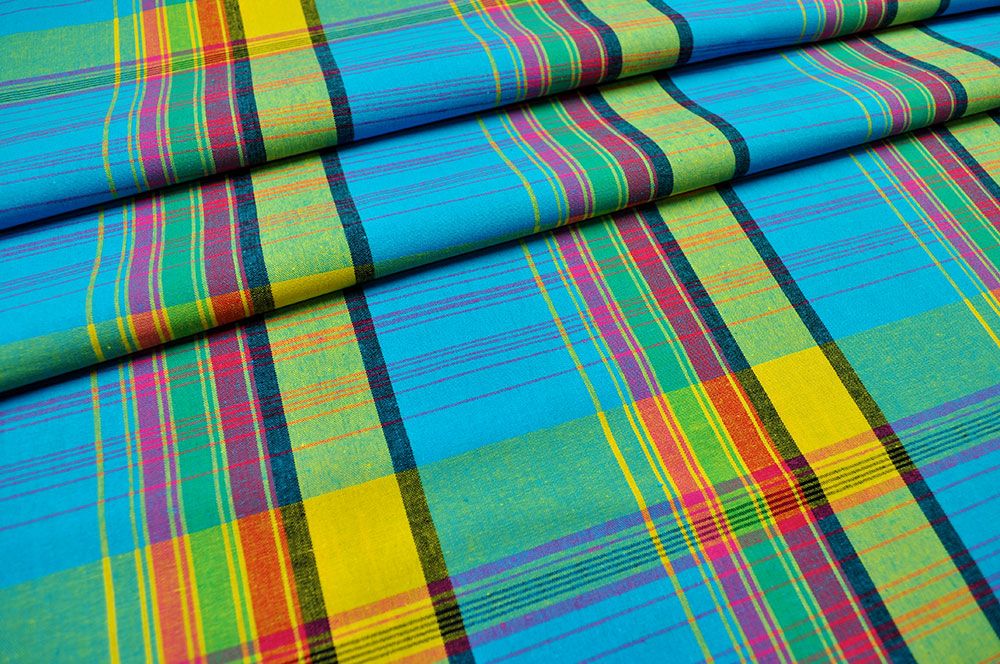 Karo-Baumwoll-Stoff Nr.6