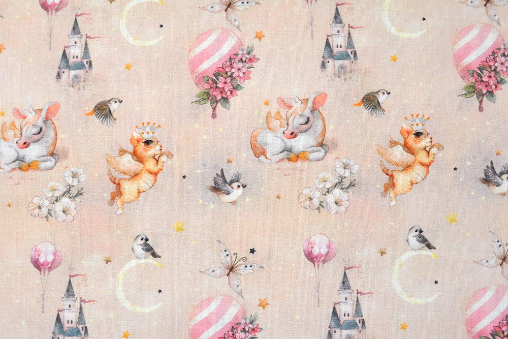 Popeline Digital - Bunte Märchenwelt