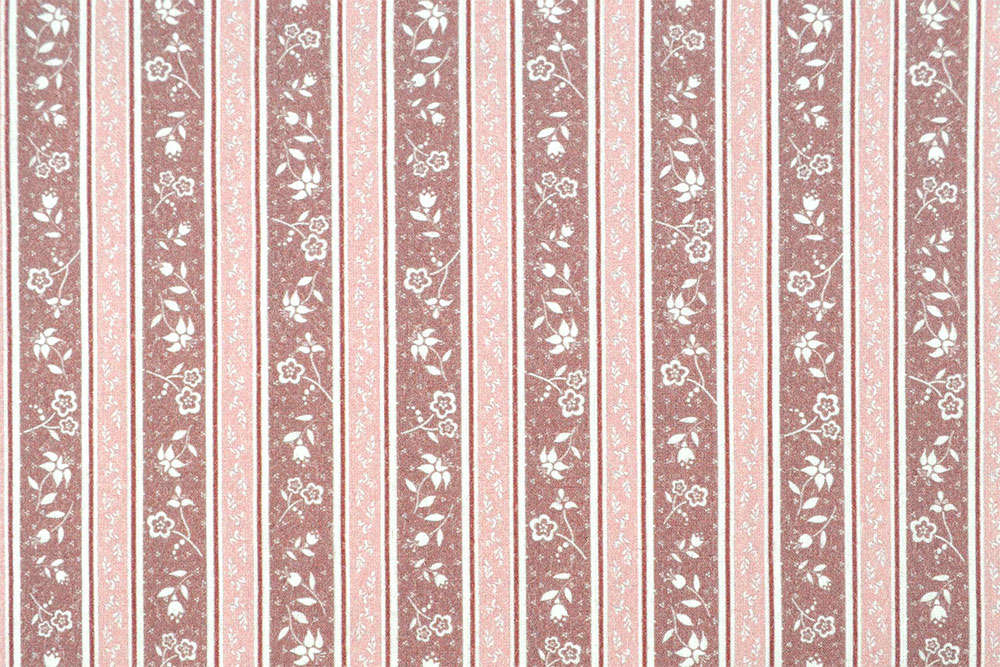 Baumwoll-Trachtenstoff - Susis Streifen - Almrosa