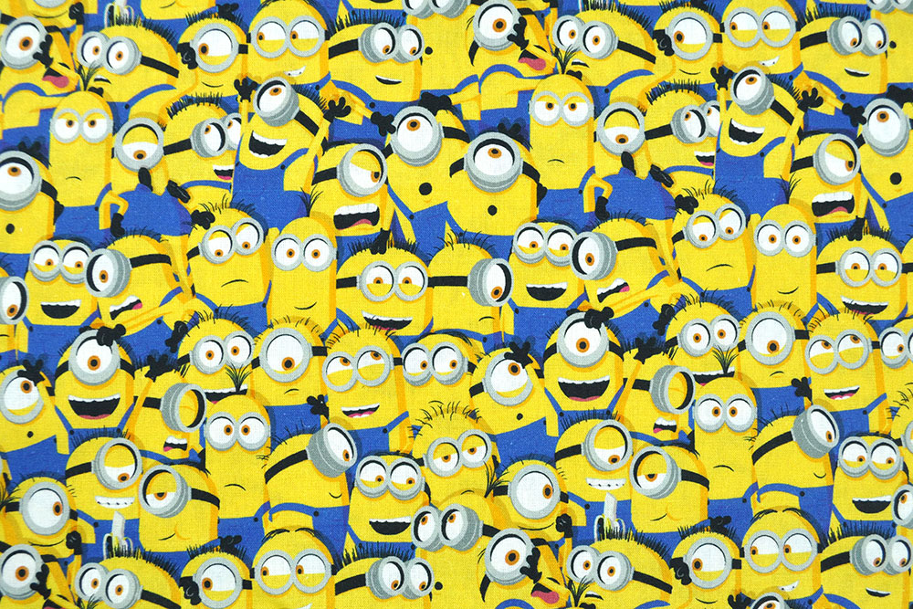 Baumwoll-Popeline - Minions©