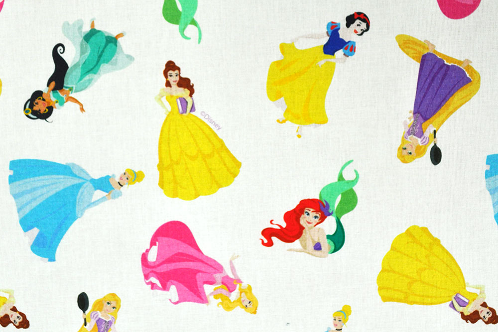 Baumwoll-Popeline - Disney©-Prinzessinnen