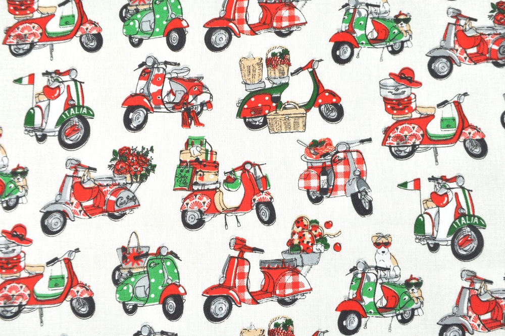 Baumwoll-Dekostoff - La Dolce Vita