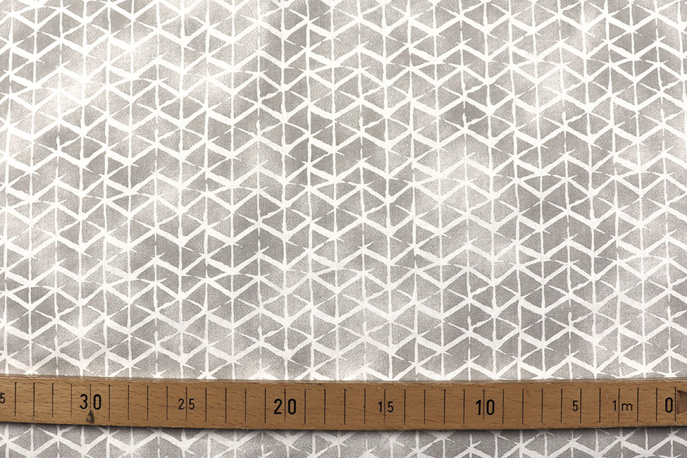 Baumwollstoff - Geo Grey - 295 cm