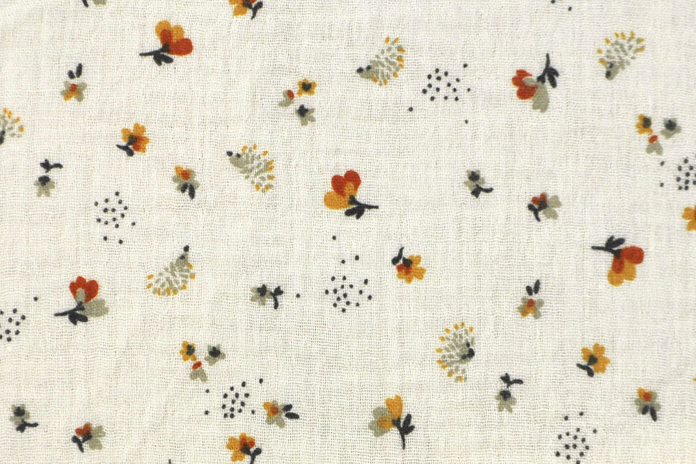 Double Gauze - Mini Flowers