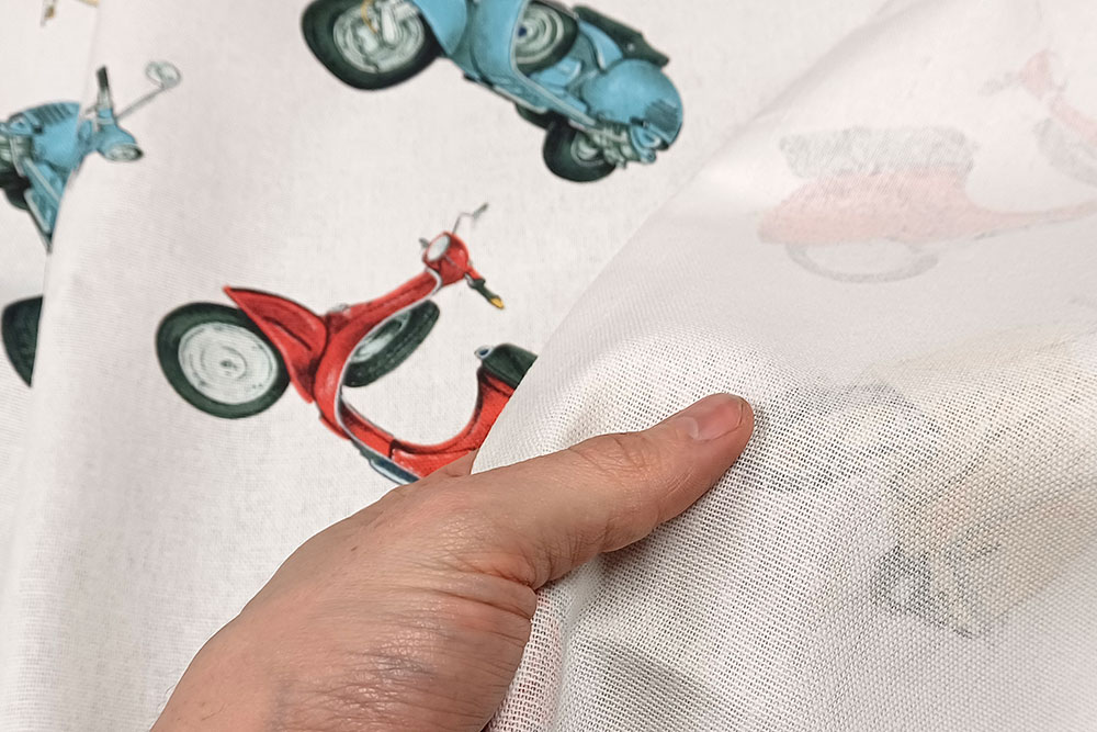 Dekostoff Baumwolle - Motorroller - 280 cm