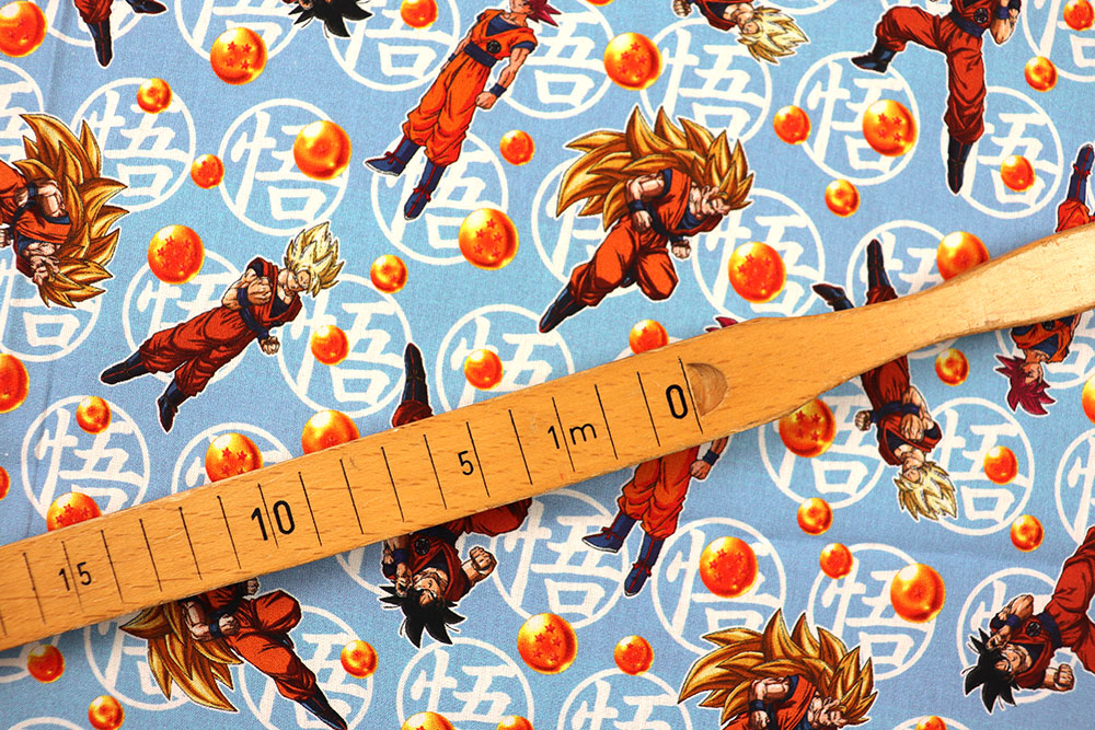 Baumwollstoff Digital - Anime Ball