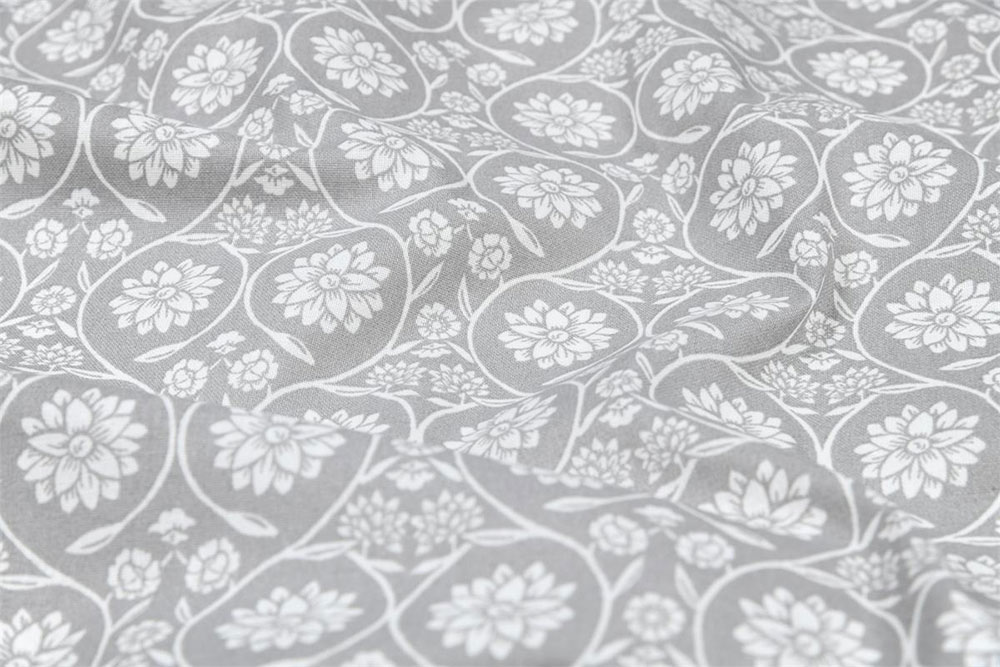 Baumwollstoff - Delhi Grey