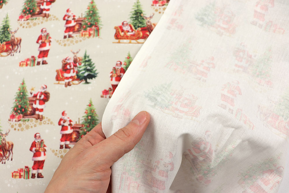 Baumwollstoff - Santa Claus