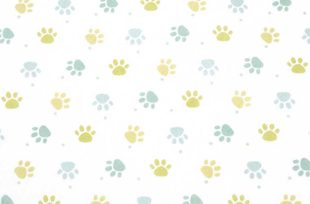 Baumwollstoff - Kleine Pfoten