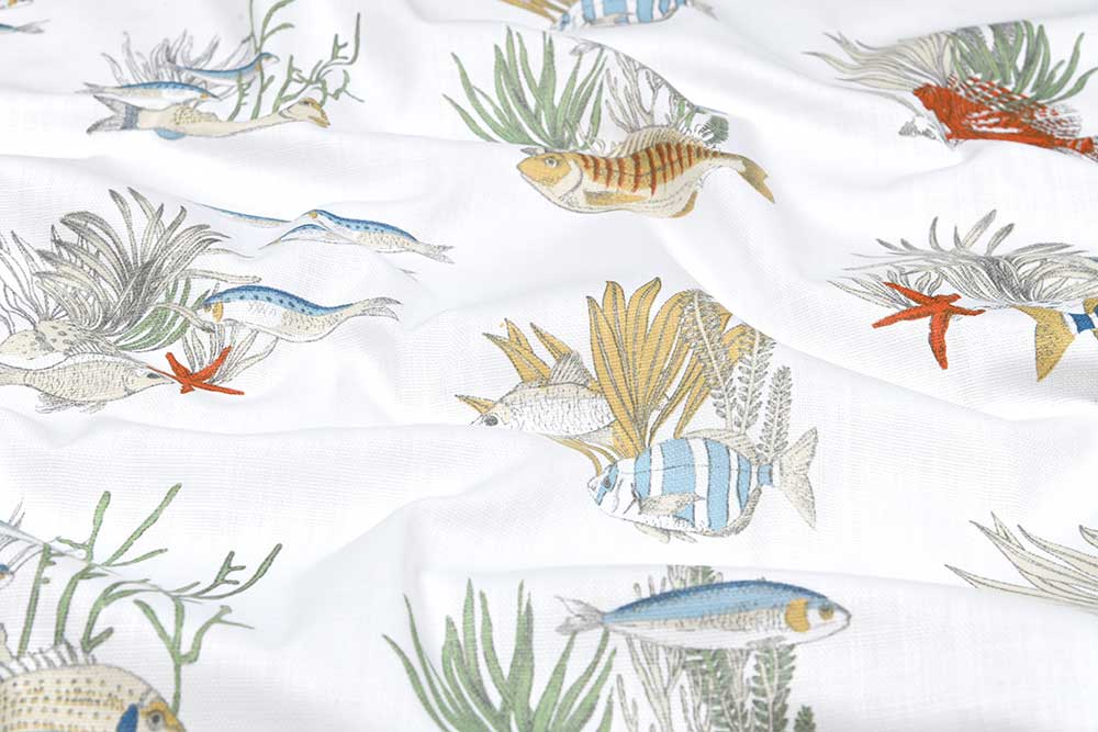 Dekostoff Canvas - Aquarium