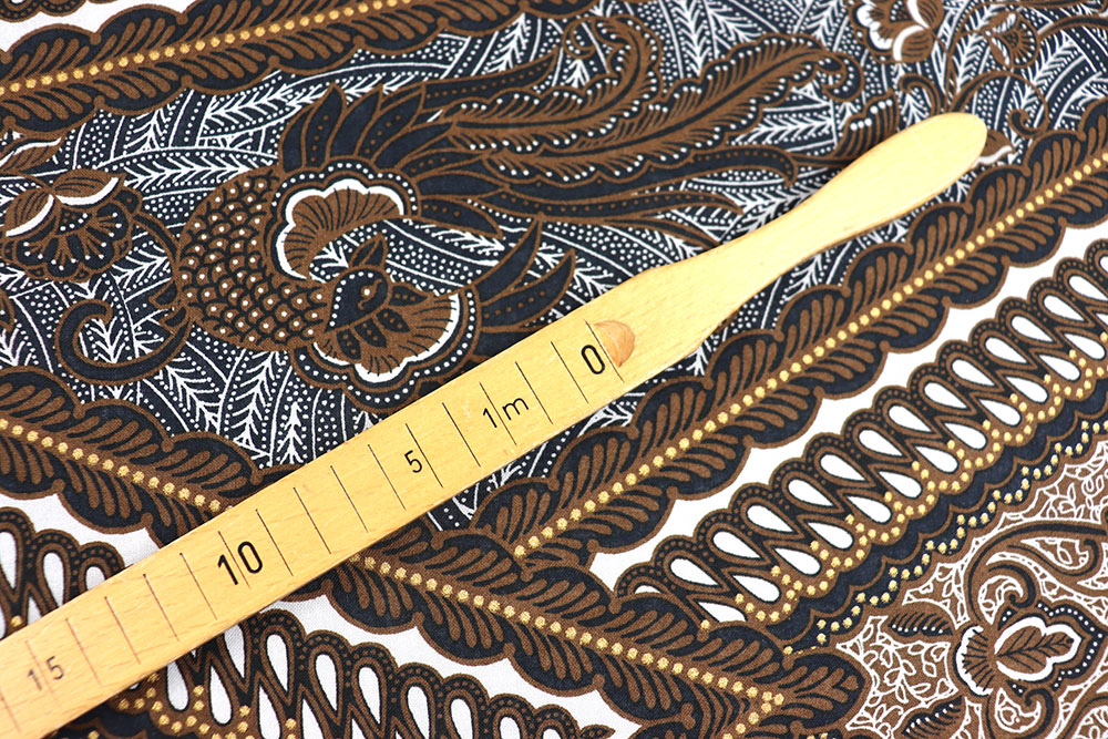 African Java Print - Premium - Braun