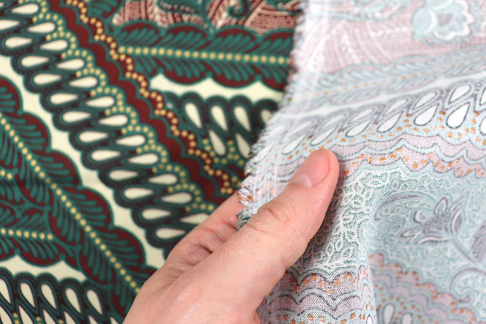 African Java Print - Premium - Grün