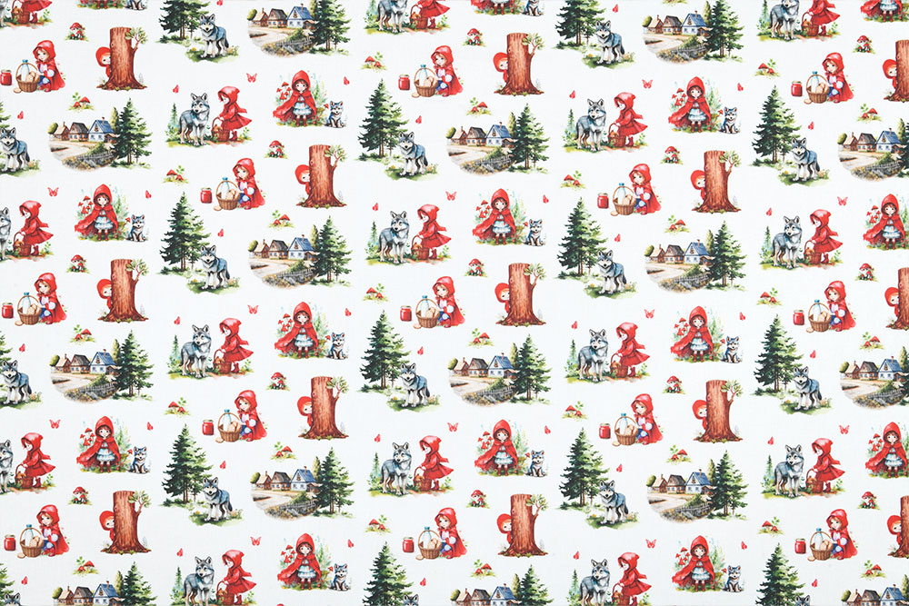 Baumwollstoff - Rotkäppchen