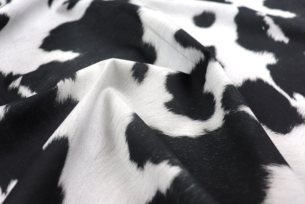 Baumwollstoff - Kuhflecken