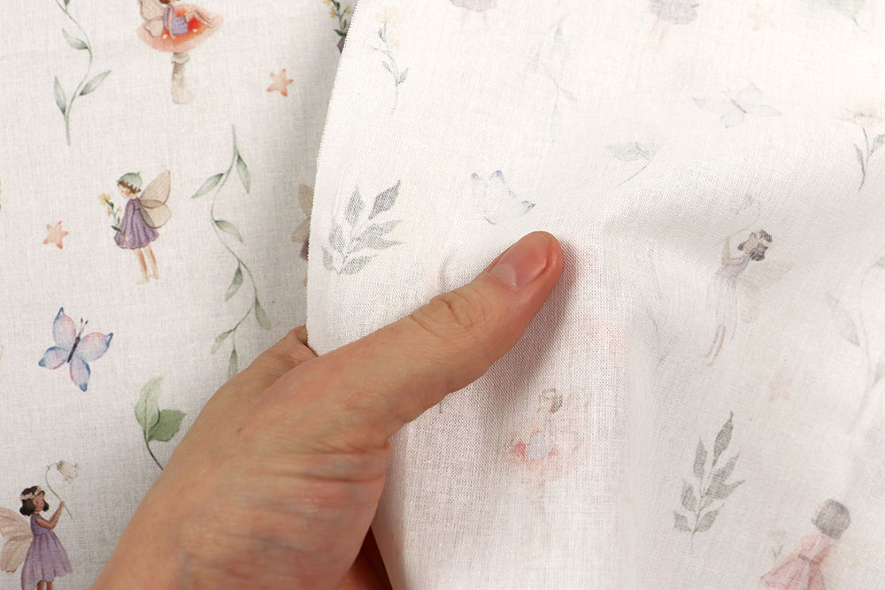 Baumwollstoff - Gartenelfen