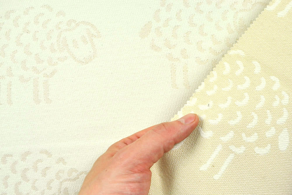 Wende-Jacquard - Kuschelschafe - Creme/Beige