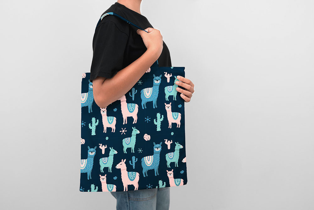 Dekostoff - Sleeping Alpacas