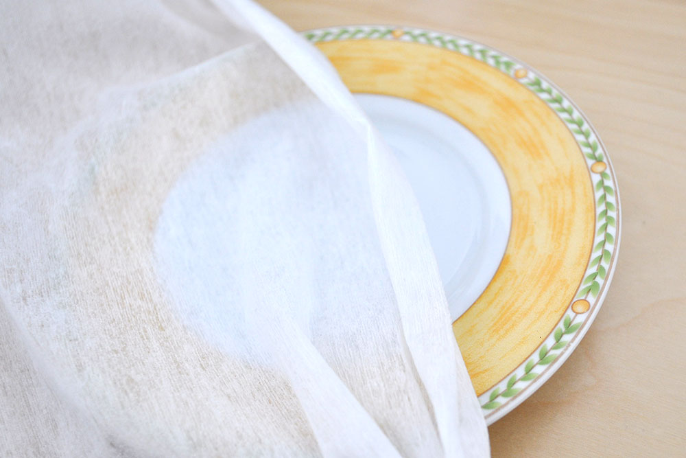 Deko-Vlies light Oneway - Weiß