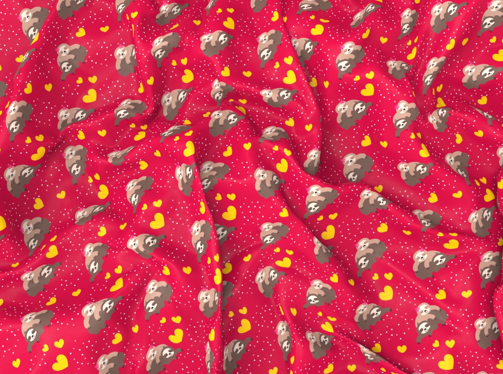 Fleece - Schmuse-Faultier