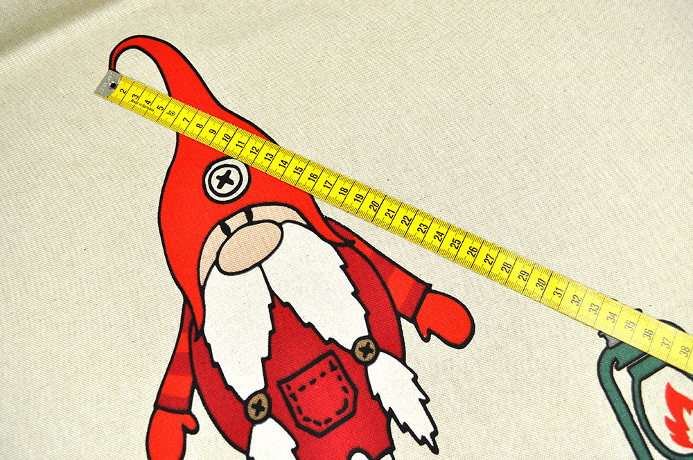 Dekostoff - Leinenoptik - Wichtel